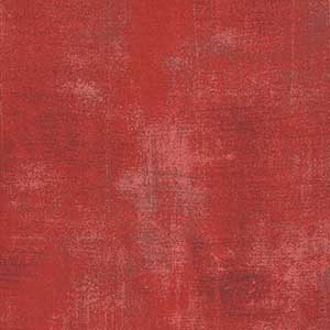 Grunge - Evergreen Cherry by Moda