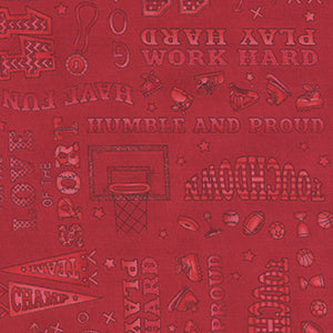 I Love Sports - Red Novelty by Henry Glass