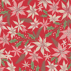 Good News Great Joy - Red Christmas by Moda