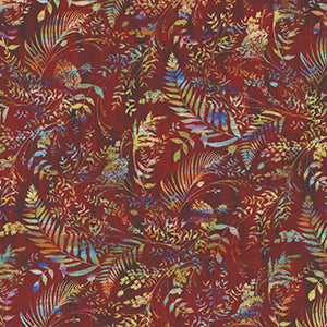 Halcyon II - Red Floral by In the Beginning