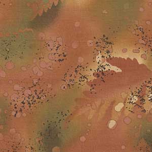 Fossil Fern - Green/ Gold by Benartex