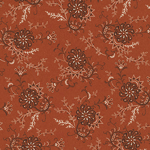 Rustic Gatherings - Rust Floral by Moda