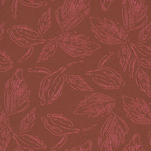 Floral Dance - Rust Floral by Miscellaneous