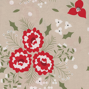 Starberry - Tan Christmas by Moda