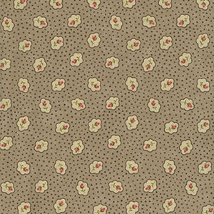 Rambling Rose - Tan Geometric by Moda