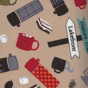 Great Outdoors Comfort Flannel - Tan by Benartex