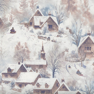 Winter Whisper - White Novelty Fat Quarter by Windham Fabrics
