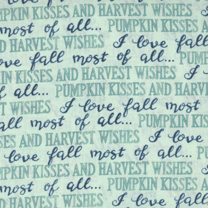 Harvest Wishes - Green Fall by Moda