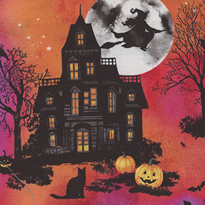 Hoffman Print - Purple Halloween by Hoffman California