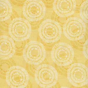 Essentials Circle Burst - Yellow Geometric by Wilmington Prints