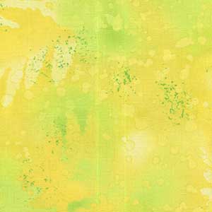 Fossil Fern - Brilliant Yellow by Benartex