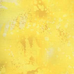 Fossil Fern - Bright Yellow by Benartex