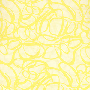 Bali Batik Abstract Circles - Citrine by Hoffman California