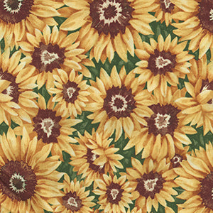 Stop Wining - Gold Floral by Henry Glass