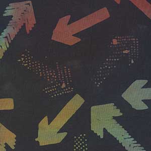 Island of Bali - Black Geometric 108" Wide Back by Anthology Fabrics