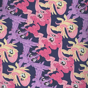 Pony Stripes Spandex - Multicolor Novelty 60" Wide by Camelot Fabrics